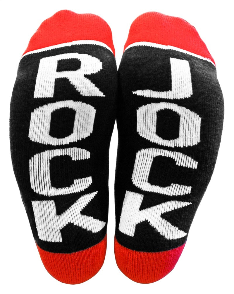 RockJock Socks Black w/ Red and White Logo RJ-717001-1