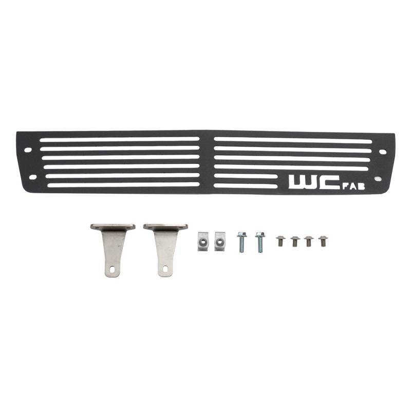 Wehrli 15-19 GMC Sierra 6.6L LML/L5P Duramax Bumper Grille - Bengal Silver WCF100291-BS