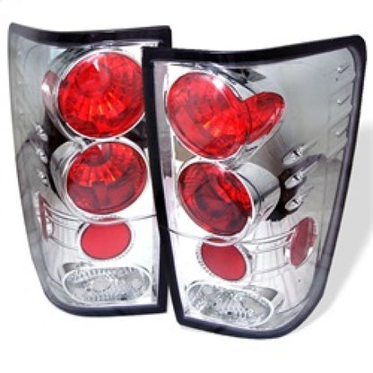 Spyder Nissan Titan 04-14 Euro Style Tail Lights Chrome ALT-YD-NTI04-C 5007032 5007032 Photo - Primary
