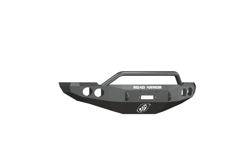 Road Armor 10-18 Ram 2500 Stealth Front Winch Bumper w/Pre-Runner Guard - Tex Blk 40804B 40804B Photo - Primary