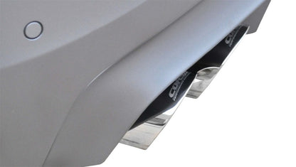 Corsa 12-13 BMW M5 F10 Polished Sport Axle-Back Exhaust 14934 14934 Photo - Mounted