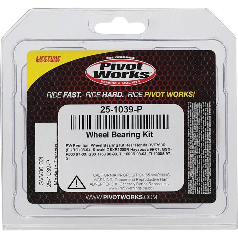 Pivot Works Pw Premium Wheel Bearing 25-1039-P 25-1039-P Photo - Primary