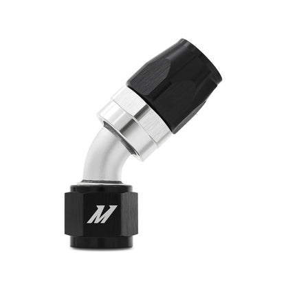 Mishimoto Aluminum -8AN 45 Degree Fitting - Black MMFT-SW-08-45 MMFT-SW-08-45 Photo - Primary