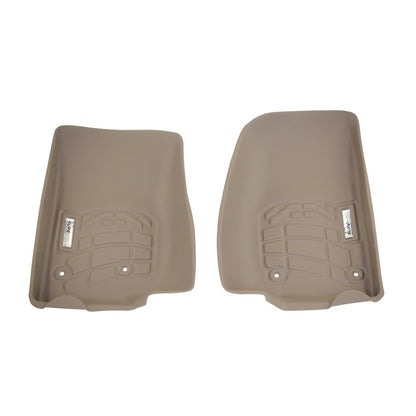 Westin 2014-2018 Jeep Wrangler / Wrangler Unlimited Wade Sure-Fit Floor Liners Front - Tan 72-130066 72-130066 Photo - Primary