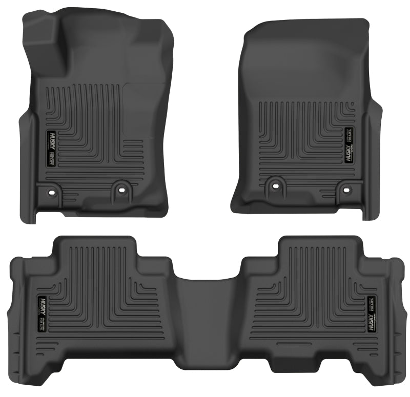 Husky Liners 2013 Toyota 4Runner WeatherBeater Black Front & 2nd Seat Floor Liners 99571 Photo - Primary