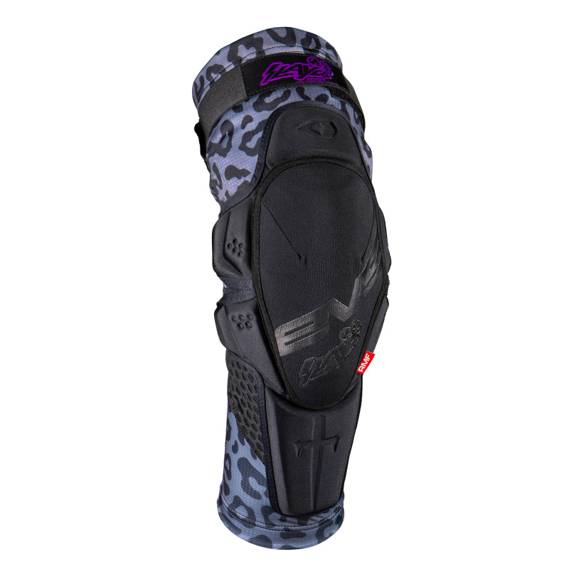 EVS Slayco96 Knee Guard Pair Ghost/Leopard - Small/Medium SLAY96K-LP-S/M SLAY96K-LP-S/M User 1