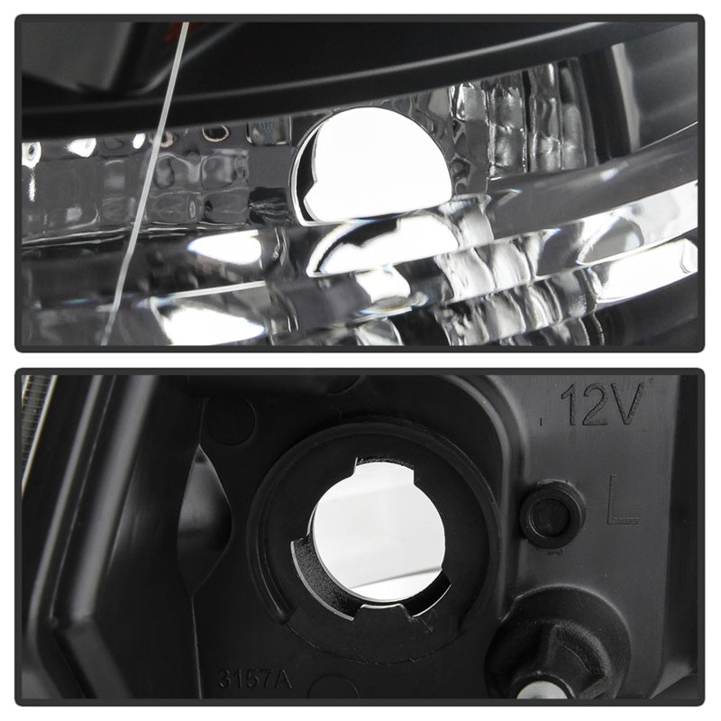 Spyder 09-16 Dodge Ram 1500 Ver 2 Proj Headlight - Light Bar Turn Signal - Blk - PRO-YD-DR09V2-SB-BK 5086266 5086266 Photo - Unmounted