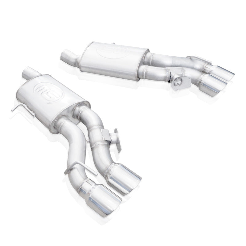 Stainless Works 2016-18 Cadillac CTS-V Sedan Axleback System Dual-Mode Turbo Mufflers 4in Tips CTSV16MKS-PC CTSV16MKS-PC Photo - Primary