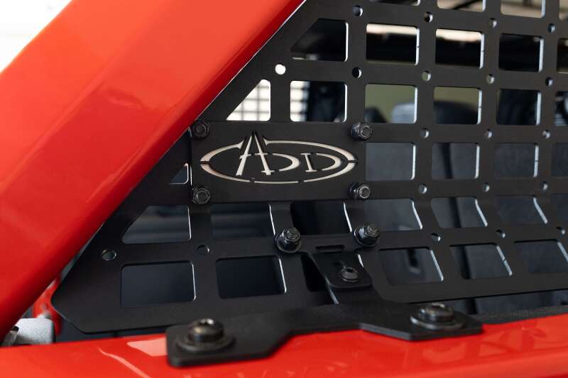 Addictive Desert Designs ADD 21-23 Ford Bronco & Bronco Raptor Rear Window Molle Storage Panels AC2302801NA AC2302801NA Photo - Mounted