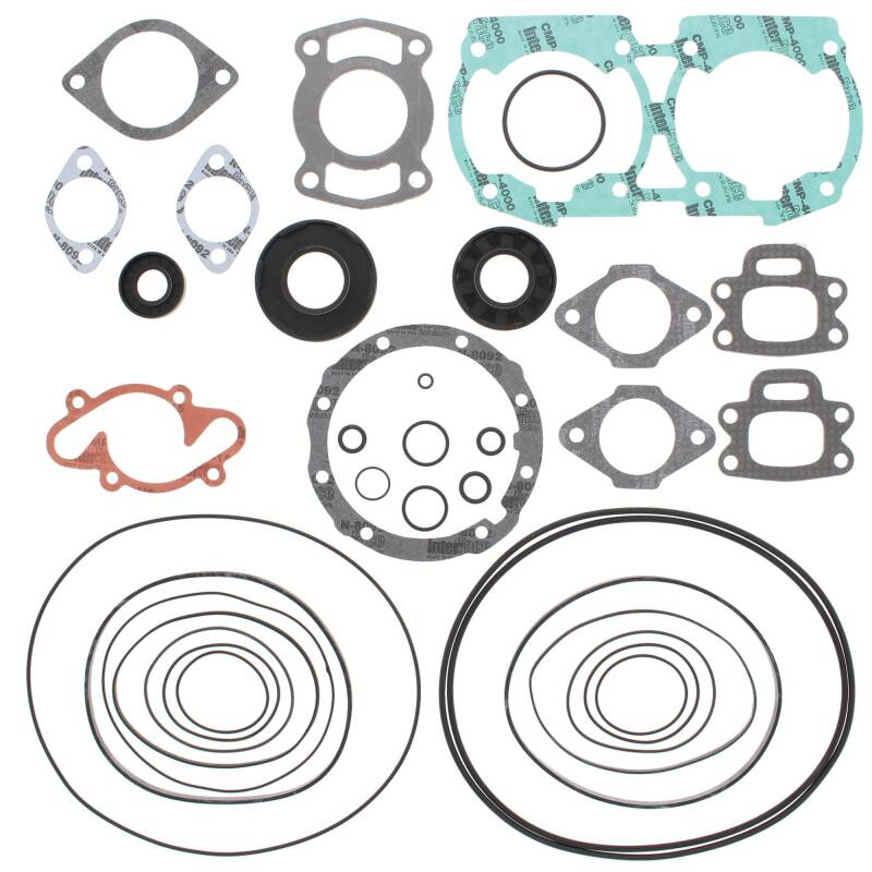 Vertex Pistons Vertex Gaskets 92-96 Sea-Doo 580 White Eng GTS Complete Gasket Kit w/ Oil Seals 611200 611200 Photo - Primary