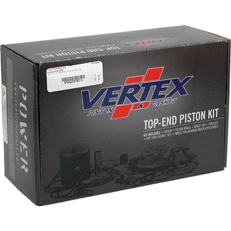 Vertex Pistons Vertex Piston 17-19 KTM 300 XC 300cc Top End Piston Kit VTK23375C-3 VTK23375C-3 Photo - Primary