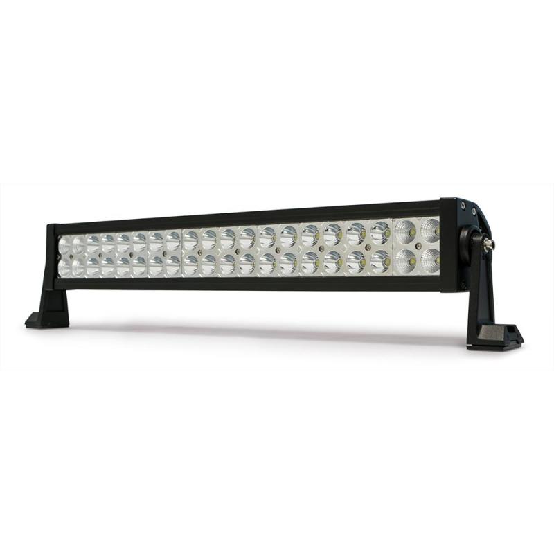 DV8 Offroad Chrome Series 20in Light Bar 120W Flood/Spot 3W LED B20CE120W3W B20CE120W3W Photo - Close Up