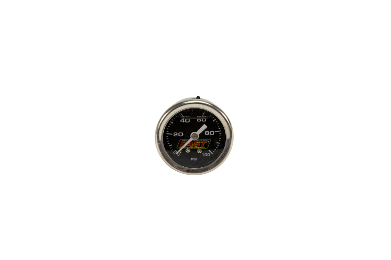 FAST Fuel Pressure Gauge 0-100 PSI 54027G Photo - Primary
