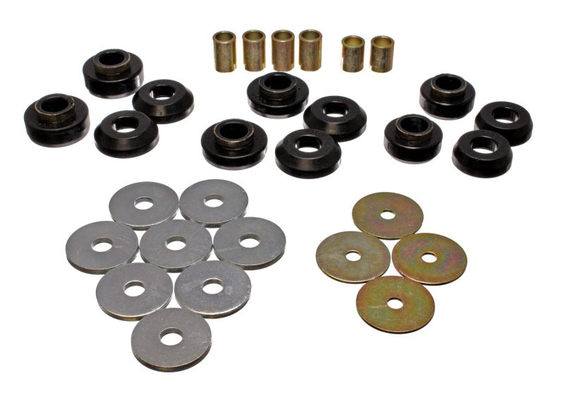 Energy Suspension Body Mount Set Black Chevrolet Nova All 1975-1979 3.4129G Photo - Primary