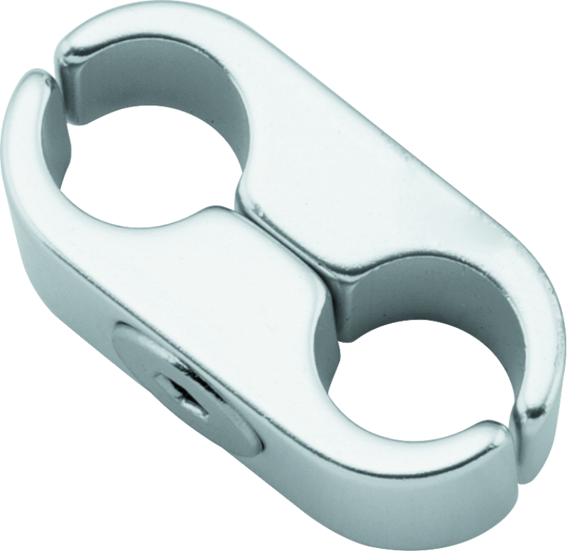 BikeMaster 2 Lines Cable Clamp - Silver 152467 152467 Photo - Primary