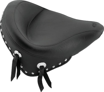 Mustang Motorcycle Mustang 04-09 HondaVTX1300C, 03-09 VTX1300 Retro, 03-07 VTX1300S Tank Bib w/Studs - Black 93180 93180 Photo - Primary
