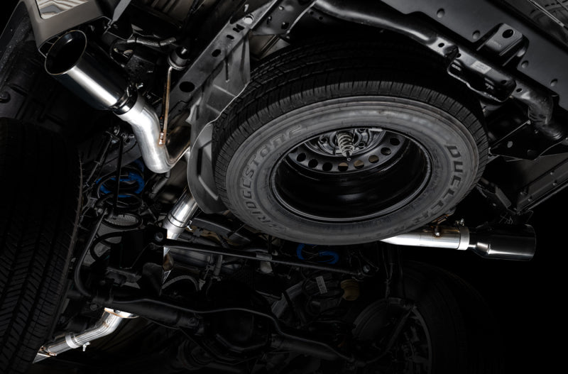 AWE Tuning 20-21 Jeep Gladiator JT 3.6L Tread Edition Cat-Back Dual Exhaust - Diamond Black Tip 3015-33101 3015-33101 Photo - out of package