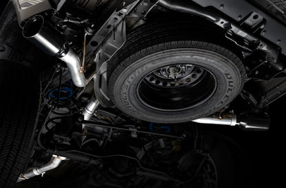 AWE Tuning 20-21 Jeep Gladiator JT 3.6L Tread Edition Cat-Back Dual Exhaust - Diamond Black Tip 3015-33101 3015-33101 Photo - out of package