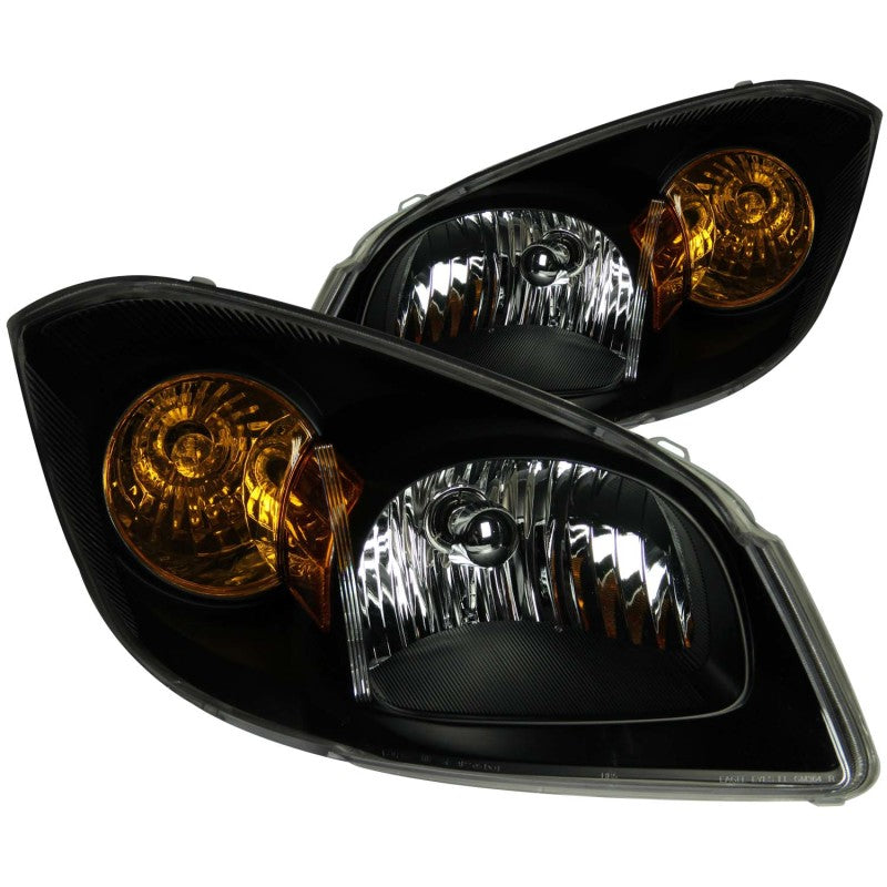 Anzo 2005-2010 Chevrolet Cobalt Crystal Headlights Black 121154 Photo - Primary