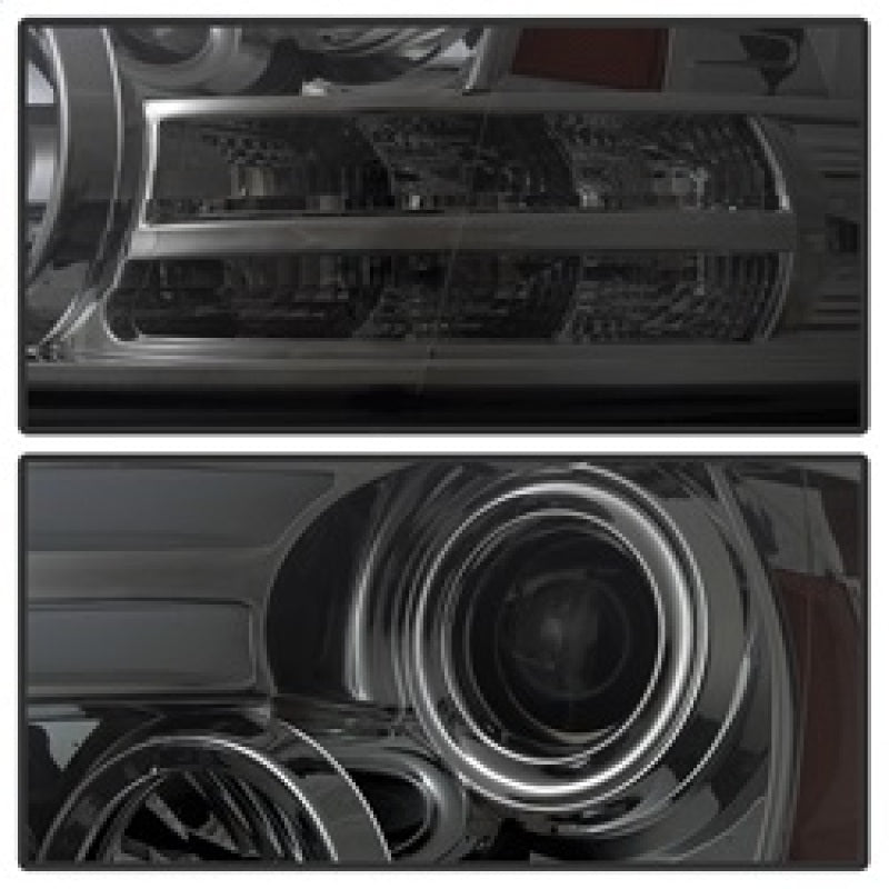 Spyder Dodge Ram 09-12 Projector Headlights Light Bar DRL Smoke PRO-YD-DR09-LBDRL-SM 5081742 5081742 Photo - Unmounted