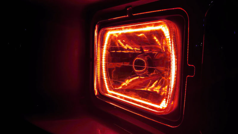 ORACLE Lighting Oracle Pre-Installed Lights 7x6 IN. Sealed Beam - ColorSHIFT Halo 6908-333 6908-333 Photo - lifestyle view