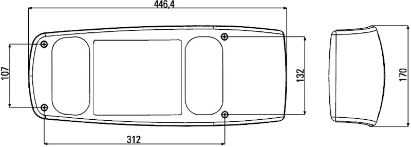 Hella Lamp SRBBLZR SMLR MG12 2VP 007502217 007502217 Technical Drawing