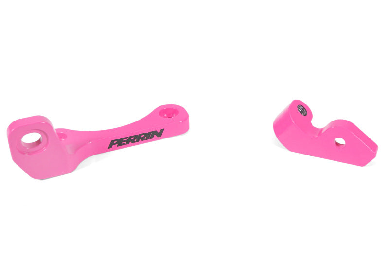 Perrin Performance Perrin 2022+ Subaru WRX/19-23 Ascent/Legacy/Outback Top Mount Intercooler Bracket - Hyper Pink PSP-ITR-331HP