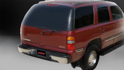 Corsa 02-06 Chevrolet Suburban 5.3L V8 3in Cat-Back Single Side w Twin 4in Black Pro-Series Tips 14237BLK 14237BLK Photo - Mounted