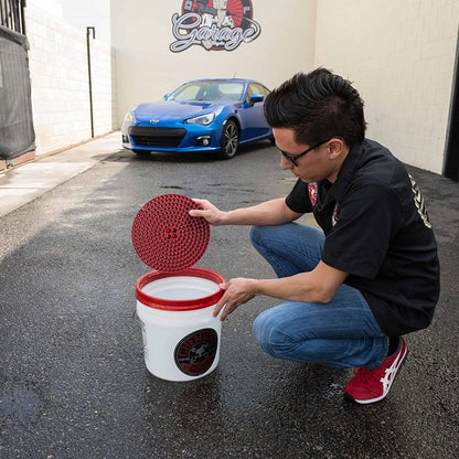 Chemical Guys Cyclone Dirt Trap Car Wash Bucket Insert - Red (P12) DIRTTRAP02 DIRTTRAP02 User 1