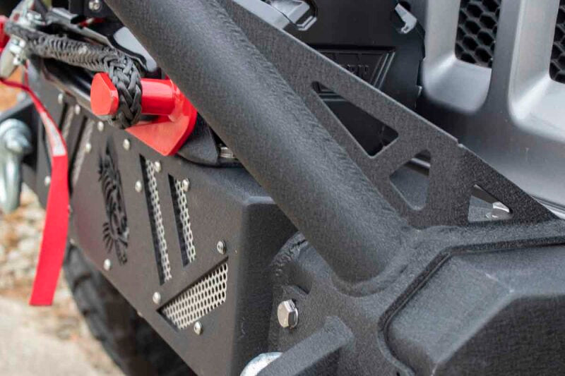 Fishbone Offroad 07-18 Jeep Wrangler JK Barracuda Bull Bar (use w/ FB22341) FB22342 FB22342 Photo - lifestyle view