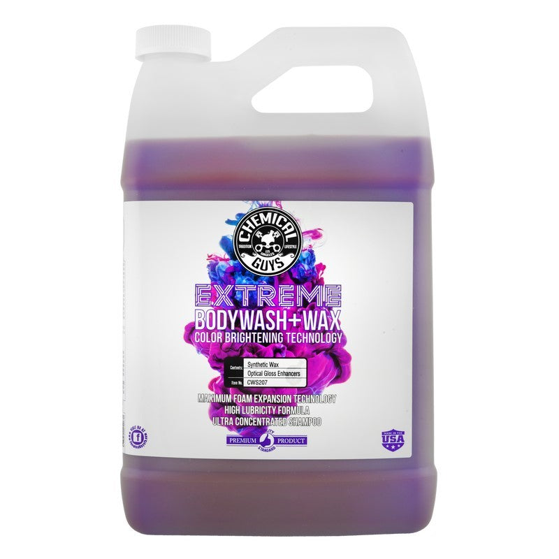 Chemical Guys Extreme Body Wash Soap + Wax - 1 Gallon (P4) CWS207