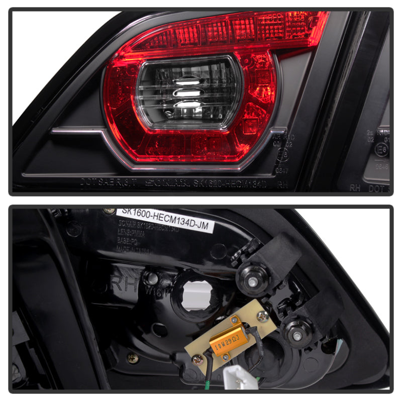 Spyder Chevy SS 2014-2016 LED Tail Lights Black ALT-YD-CVSS14-LED-BK 5080974 5080974 User 1