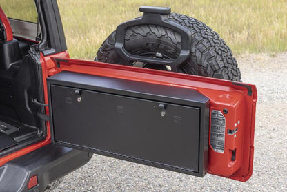 Tuffy Products Tuffy Tailgate Lockbox W/ Keyed Lock For Jeep Wrangler 349-01 349-01 Photo - Close Up