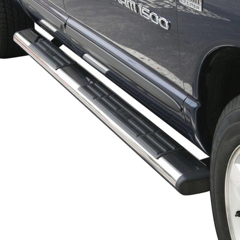 Westin Premier 6 in Oval Side Bar - Stainless Steel 85 in - Stainless Steel 22-6030 22-6030 Photo - Mounted