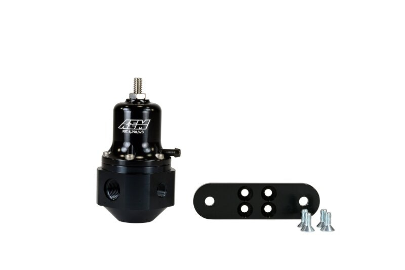 AEM Electronics Fuel Pressure Regulator 25-305BK Photo - out of package