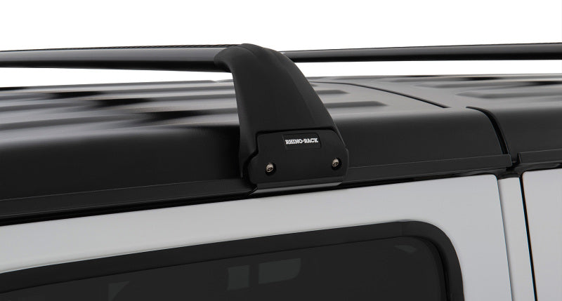 Rhino-Rack 07-22 Jeep Wrangler JK/JL 4 Door Hard Top Vortex SG 2 Bar Roof Rack - Black SG59 SG59 Photo - Primary