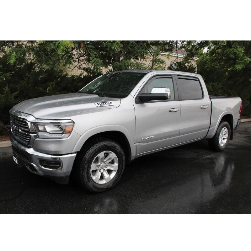 Westin 19-22 Ram 1500 Crew Cab(Excl. 19-22 Ram 1500 Classic) In Channel Wind Deflector 4pc - Smoke 72-35407 72-35407 Photo - Mounted