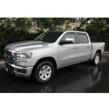 Westin 19-22 Ram 1500 Crew Cab(Excl. 19-22 Ram 1500 Classic) In Channel Wind Deflector 4pc - Smoke 72-35407 72-35407 Photo - Mounted