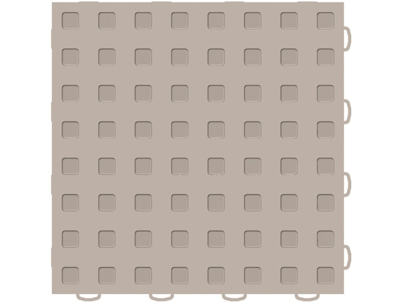 WeatherTech TechFloor 12in x 12in Solid Floor Tile w/ Raised Squares - Tan 51T1212SS TN 51T1212SS TN Photo - Primary