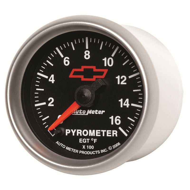Autometer Gauge Pyro/EGT 2" 1600 Deg. F DSM GM Bowtie Blk 3644-00406 User 1