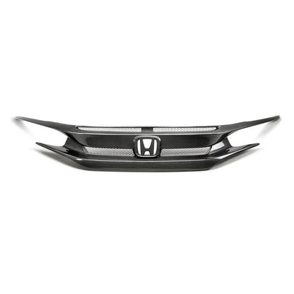 Seibon 16-18 Honda Civic OEM-Style Carbon Fiber Front Grill FG16HDCV4D FG16HDCV4D Photo - Primary