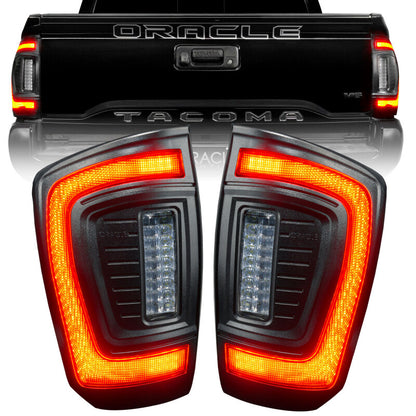 ORACLE Lighting 2016-2023 Gen 3 Toyota Tacoma Flush Style LED Tail Lights 5911-504 5911-504 Photo - Primary