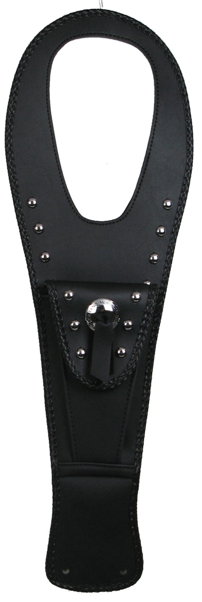 Mustang Motorcycle Mustang Kawasaki VN900 Cruiser Tank Bib w/Studs - Black 93307 93307 Photo - Primary