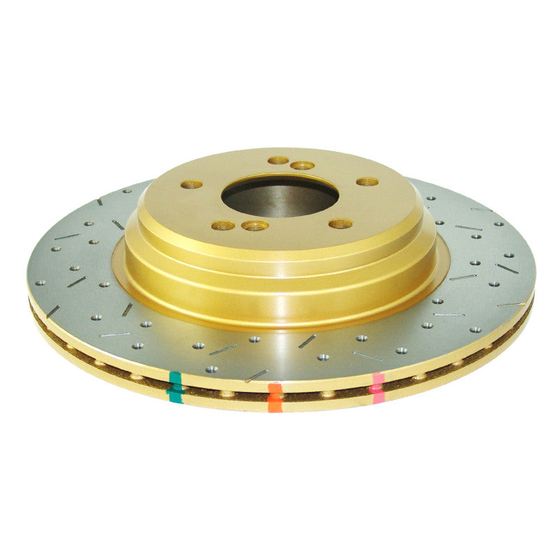 DBA 01-07 BMW M3 E46 w/325mm rotor Rear Drilled & Slotted 4000 Series Rotor 42851XS 42851XS Photo - out of package