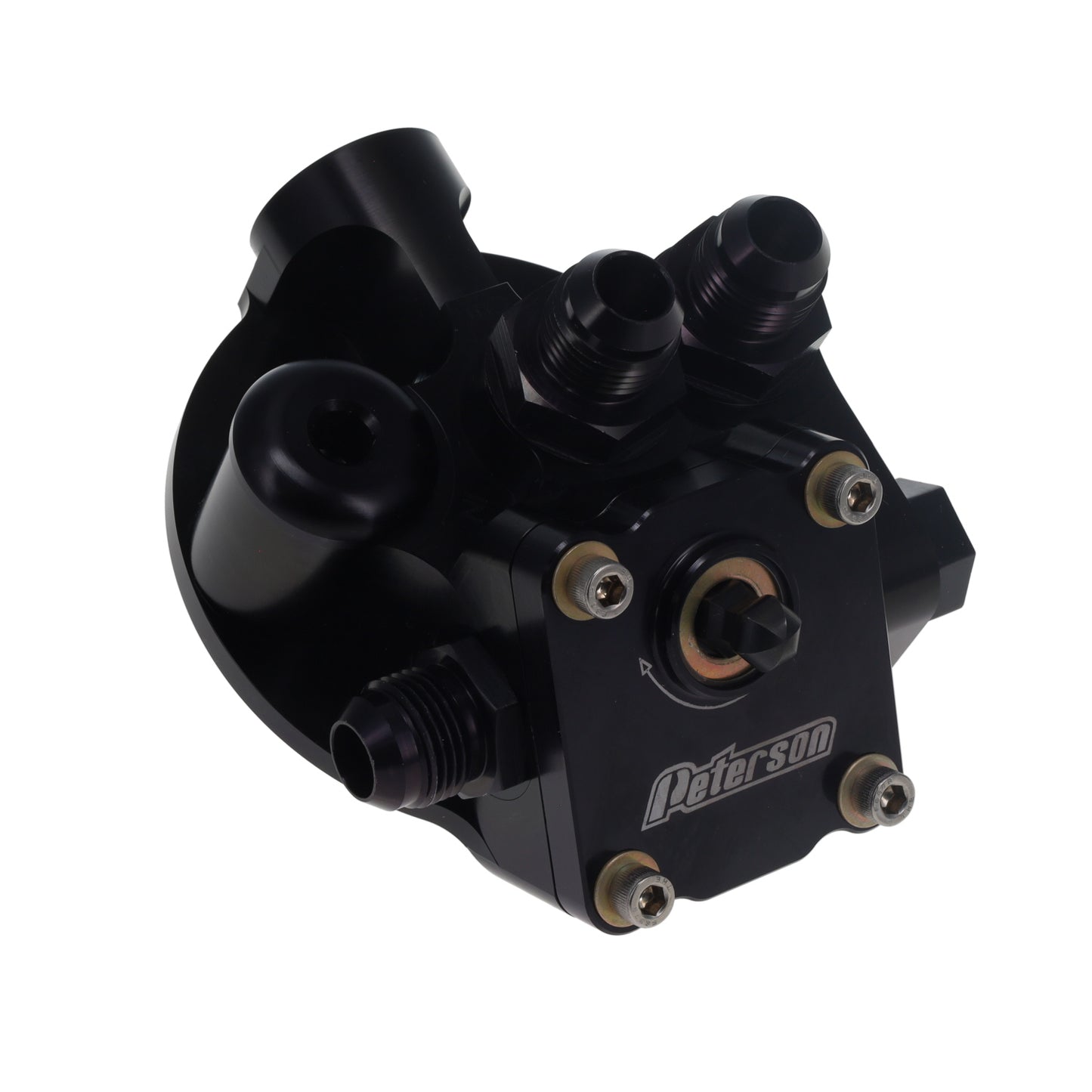 Peterson Fluid Systems Primer Filter Mount -10AN 1 1/2-16 09-1562