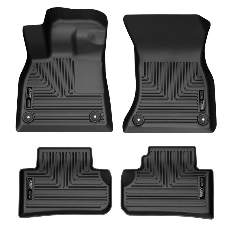 Husky Liners 18-24 Audi Q5 /18-24 Audi SQ5 Weatherbeater Black Front & Rear Floor Liners 95941 95941 Photo - Primary