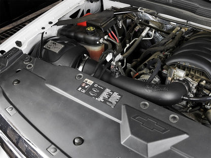 aFe Stage-2 Si Pro DRY S Cold Air Intake System for GM Silverado/Sierra 51-82332 Photo - Mounted