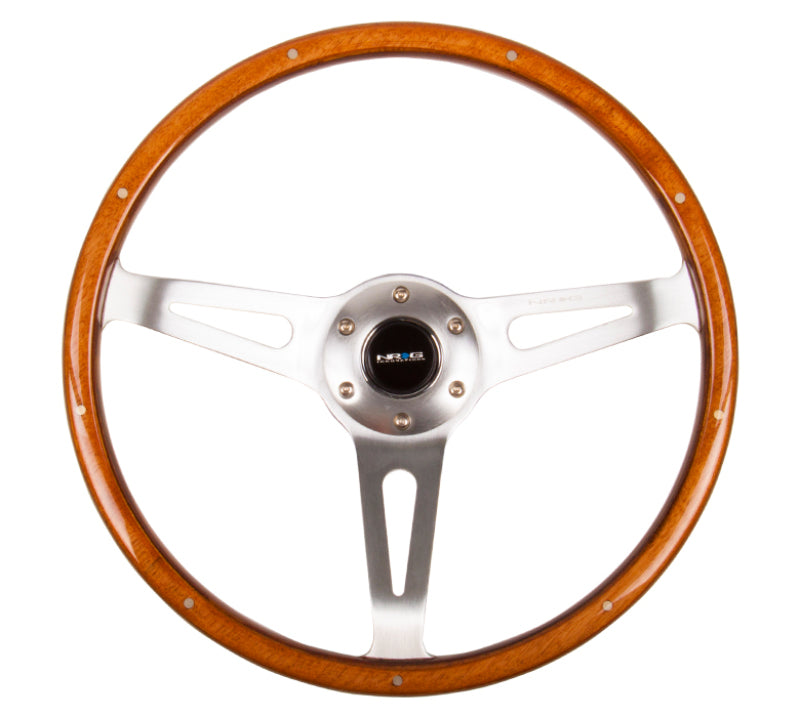 NRG Classic Wood Grain Wheel 365mm 3 Spoke ST-065 Photo - Primary