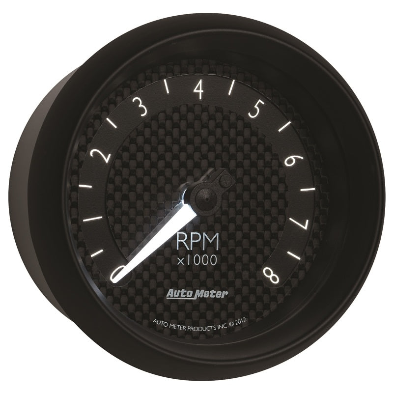 Autometer Gauge, Tachometer, 3 3/8", 8k Rpm, In-Dash, Gt 8097 User 6