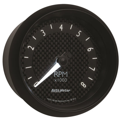 Autometer Gauge, Tachometer, 3 3/8", 8k Rpm, In-Dash, Gt 8097 User 6